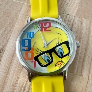 Warner bros looney tunes tweety bird watch NEW BATTERY